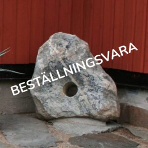 Borrad sten